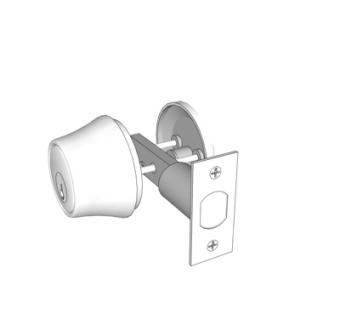 现代球形门锁su模型