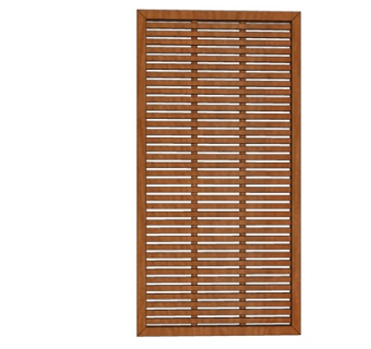 中式屏风su模型