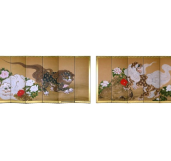 中式屏风su模型