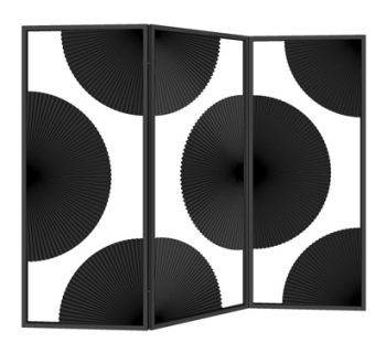 现代屏风su模型