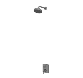 现代智能花洒su模型