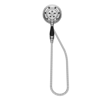 现代不锈钢花洒su模型