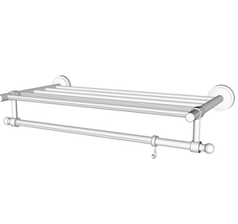 现代铁艺卫浴架su模型