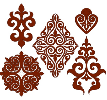 简欧雕花su模型