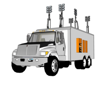 现代记者车su模型