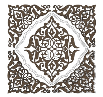 美式雕花su模型