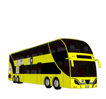 现代大型客车su模型