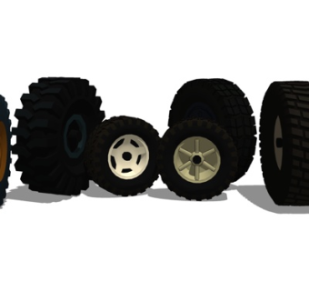 现代轮胎组合su模型