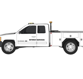 现代故障车su模型