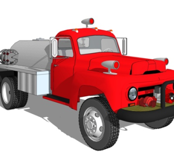 现代装甲车su模型