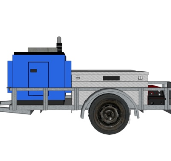 现代运输车su模型