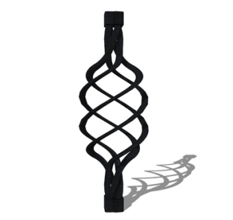 现代镂空隔断屏风su模型