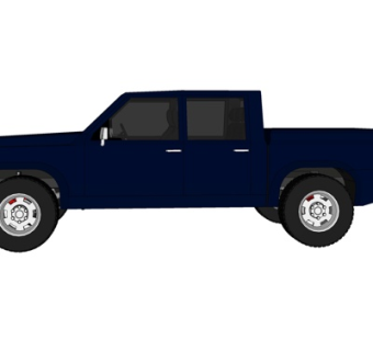 现代运输车su模型