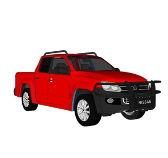 现代皮卡su模型