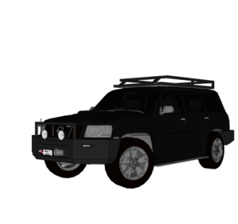 现代运动型多用途汽车su模型