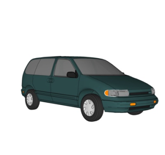 现代家用汽车su模型