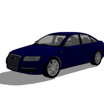 现代家用汽车su模型