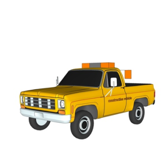 现代皮卡su模型