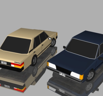 现代家用汽车su模型