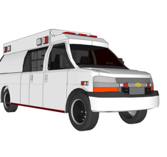 现代运动型多用途汽车su模型