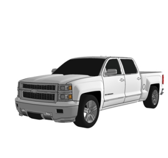 现代皮卡su模型