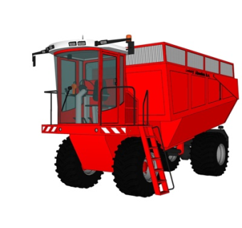 现代运输车su模型