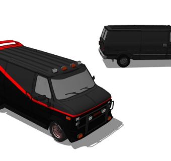 现代商务车su模型