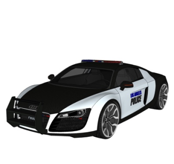 现代奥迪跑车su模型