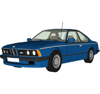 现代小汽车su模型