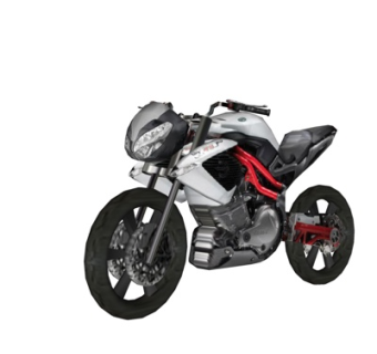 现代摩托车su模型