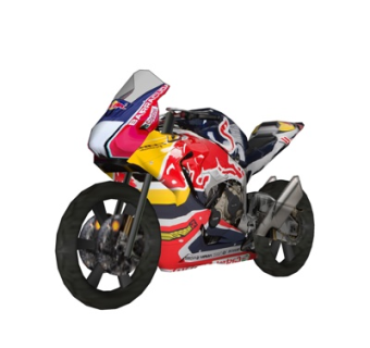 现代摩托车su模型