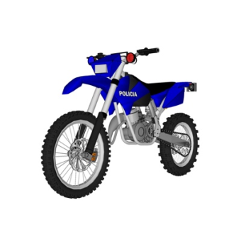 现代摩托车su模型