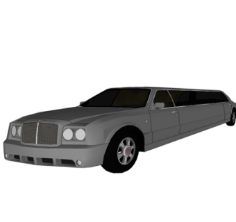 现代加长林肯su模型