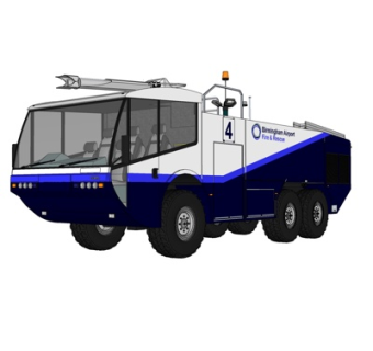 现代特警防爆车su模型