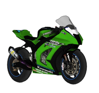 现代摩托车su模型