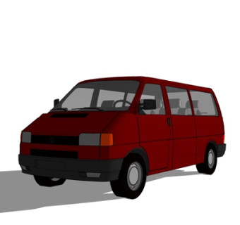 现代面包车su模型