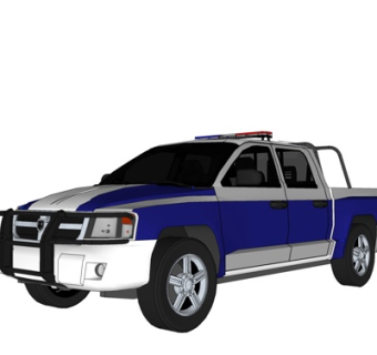 现代运输车su模型