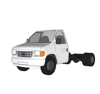 现代卡车su模型