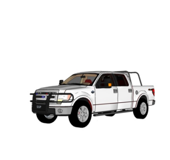 现代运输车su模型