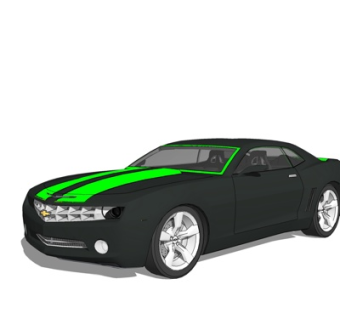 现代雪佛兰su模型