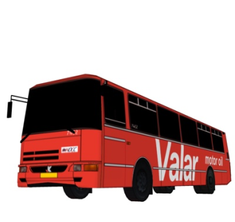 现代旅游巴士su模型