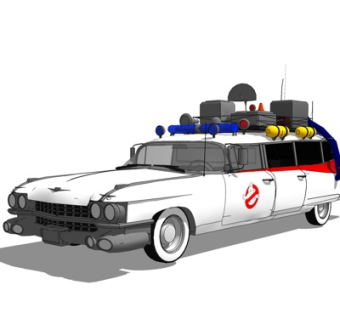 现代军用汽车su模型