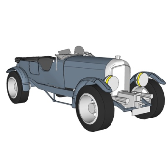 现代全地形越野车su模型