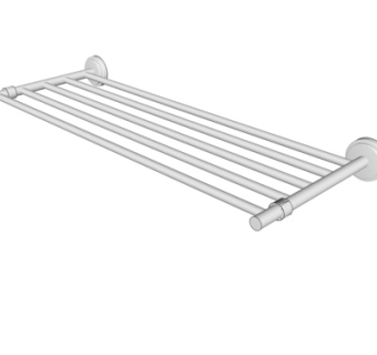 现代不锈钢卫浴架su模型