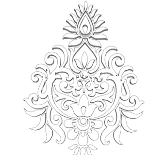 欧式雕花su模型