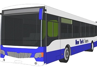 现代巴士su模型