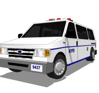 现代汽车su模型