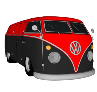 现代汽车su模型