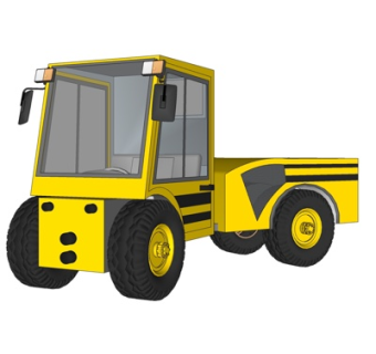 现代汽车su模型