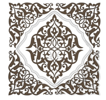 欧式雕花su模型